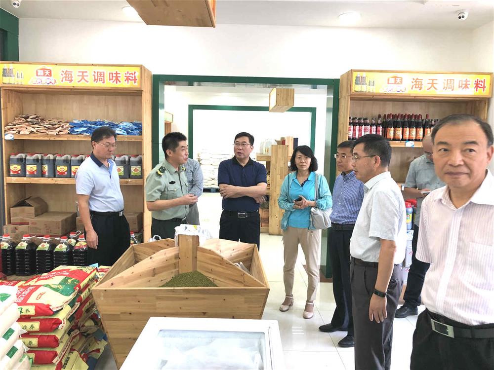 國家軍糧辦調(diào)研濟南軍供站 “軍民融合示范工程”推進(jìn)工作