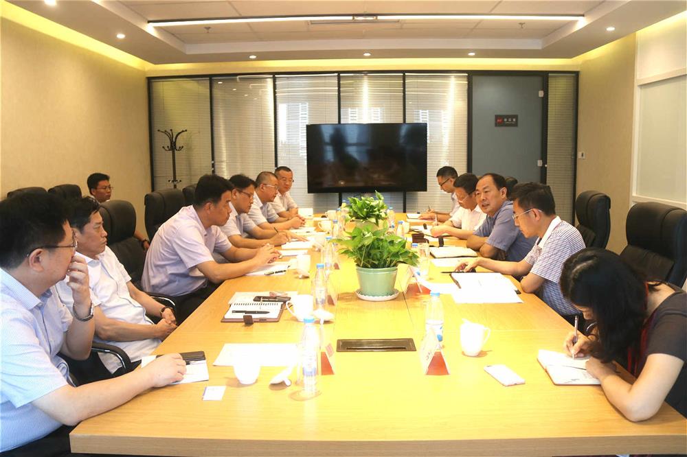 史同偉李磊會見中鐵十四局集團客人