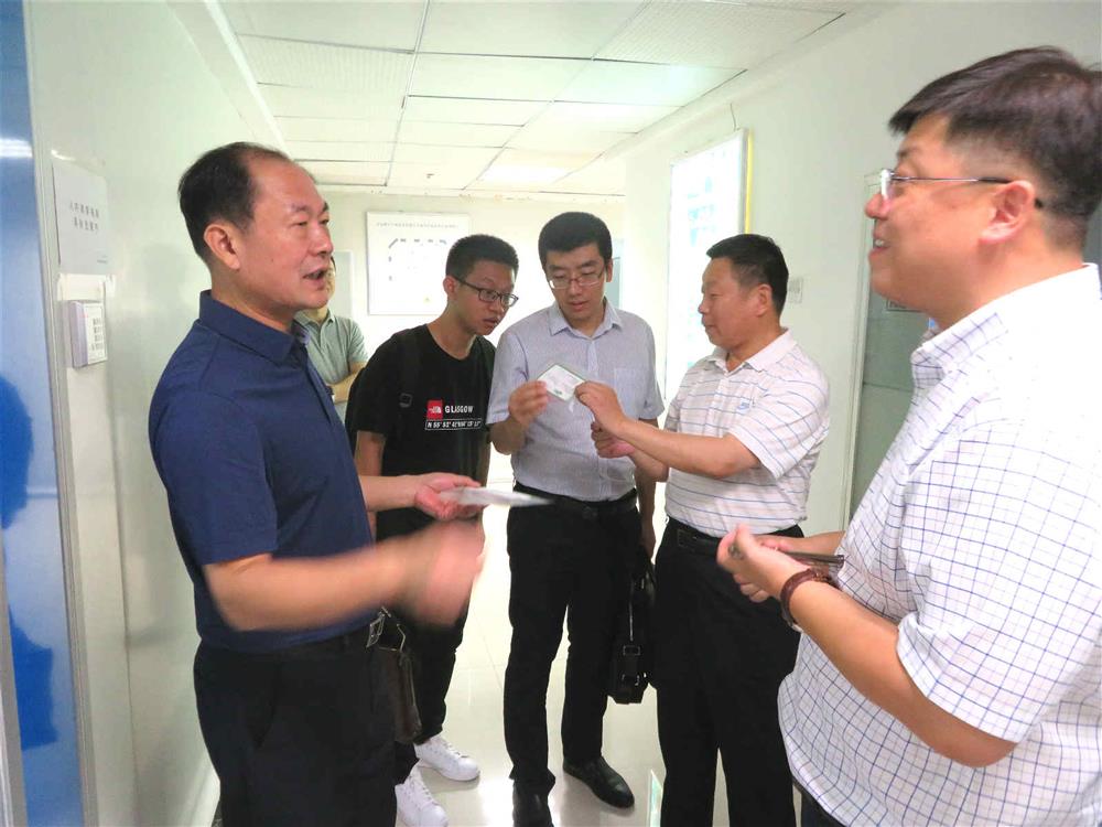 史同偉董事長到磐升生物調研