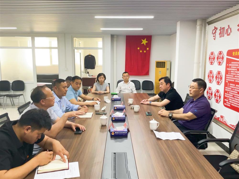學黨史，辦實事 濟南產(chǎn)發(fā)集團到楚莊村黨支部走訪調(diào)研